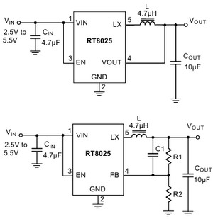  DC / DC ic circut  Rt8025_134