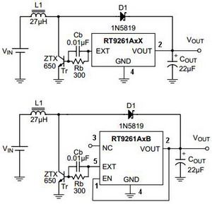  DC / DC ic circut  Rt9261a_891