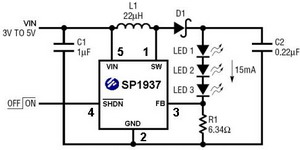  DC / DC ic circut  Sp1937_910