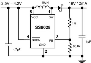  DC / DC ic circut  Ss8028_156