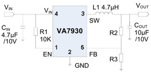  DC / DC ic circut  Va7930_538