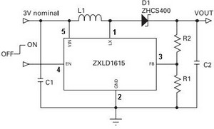  DC / DC ic circut  Zxld1615_101