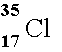 La radioactivité Cl35