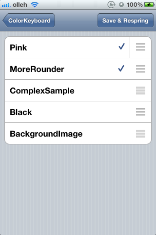 Color Keyboard.Version: 1.1.6-actualizacion-iphone Colorkeyboard2