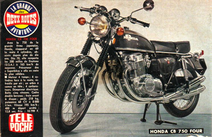 Quelques photos d'archives Honda  HONDACB750FOUR