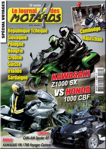 PRESSE - la presse moto parle des customs Kawasaki (sujet unique) 70_ete