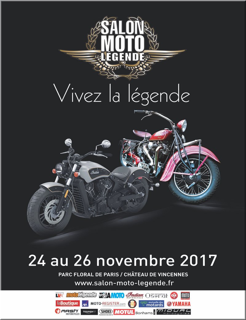 Salon Moto Légende (24-26 novembre 2017) à Paris Salon-moto-legende-2017-affiche