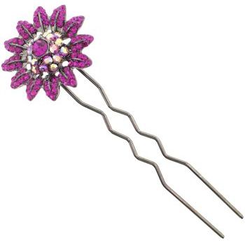 اكسسوارات للشــــــــــعر.♥. SunFlowerHairPin_Fushia350w