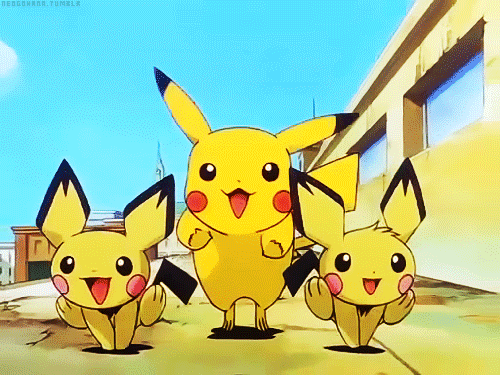 Masayoshi Mari Plot Mover  Happy-Pikachu-Pichu-Pokemon-Running-For-Ash-Ketchum