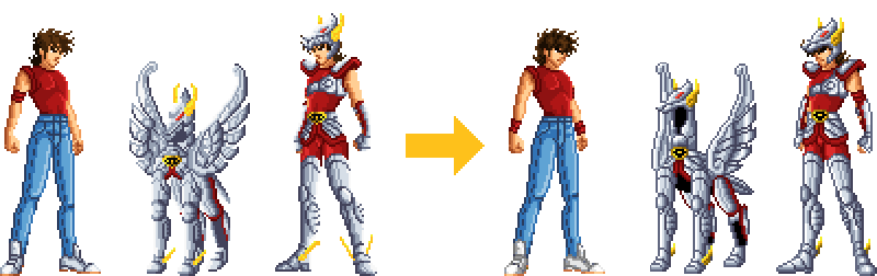 seiya - Seiya de Pegaso remasterizado Progress