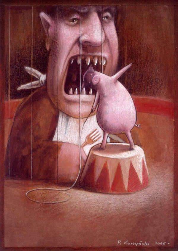 Ilustraciones de Pawel Kuczynski sobre el irónico mundo en el que vivimos Pawel_kuczynski_ilustracion_17