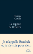 Le rapport de Brodeck  de Philippe Claudel 9782234057739