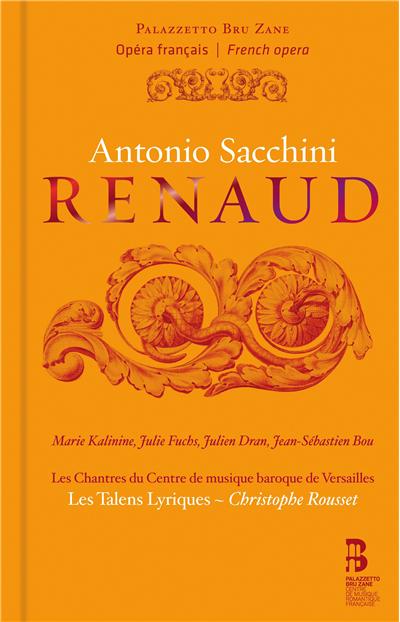 [Versailles] Antonio SACCHINI - Renaud ou la Suite d'Armide 9788493968656