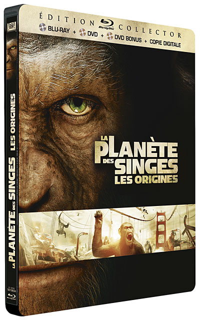 La Planète Des Singes : Les Origines [DVD-R] [MULTI] [FS] 3344428047467