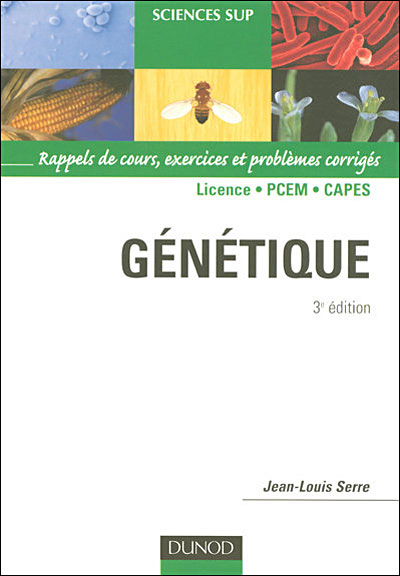 Génétique 3e édition 9782100505241