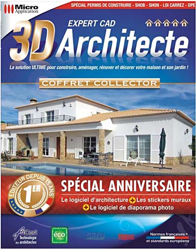 3D ARCHITECTE EXPERT CAD 3325120019853