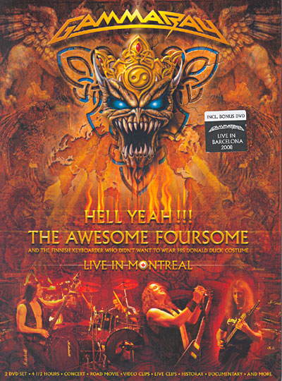 DVD - Hell Yeah!!! The Awesome Foursome - 3 DVD 0693723920573