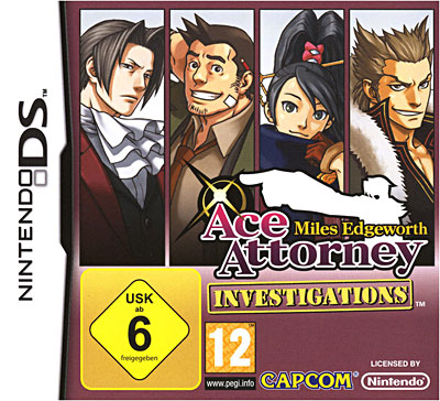 Test de Rixak 1: Ace attorney Investigations Miles Edgeworth 5055060942208