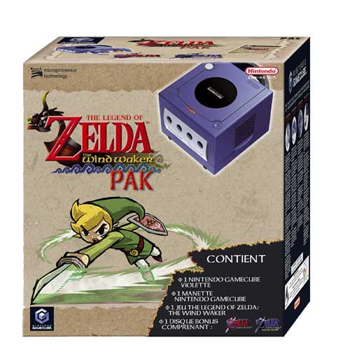 Listing Pack GameCube limited Pal FR 0045496370343