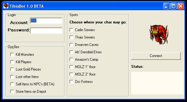 Tibia Bot 8.62 (Tibia Mc / Neobot + Crack / Tibia Mcv / SpeedHack / ElfBot Ng) Tibiabot