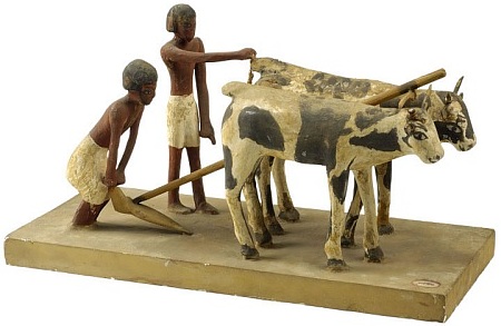 contes et poèmes egyptiens Model_plough