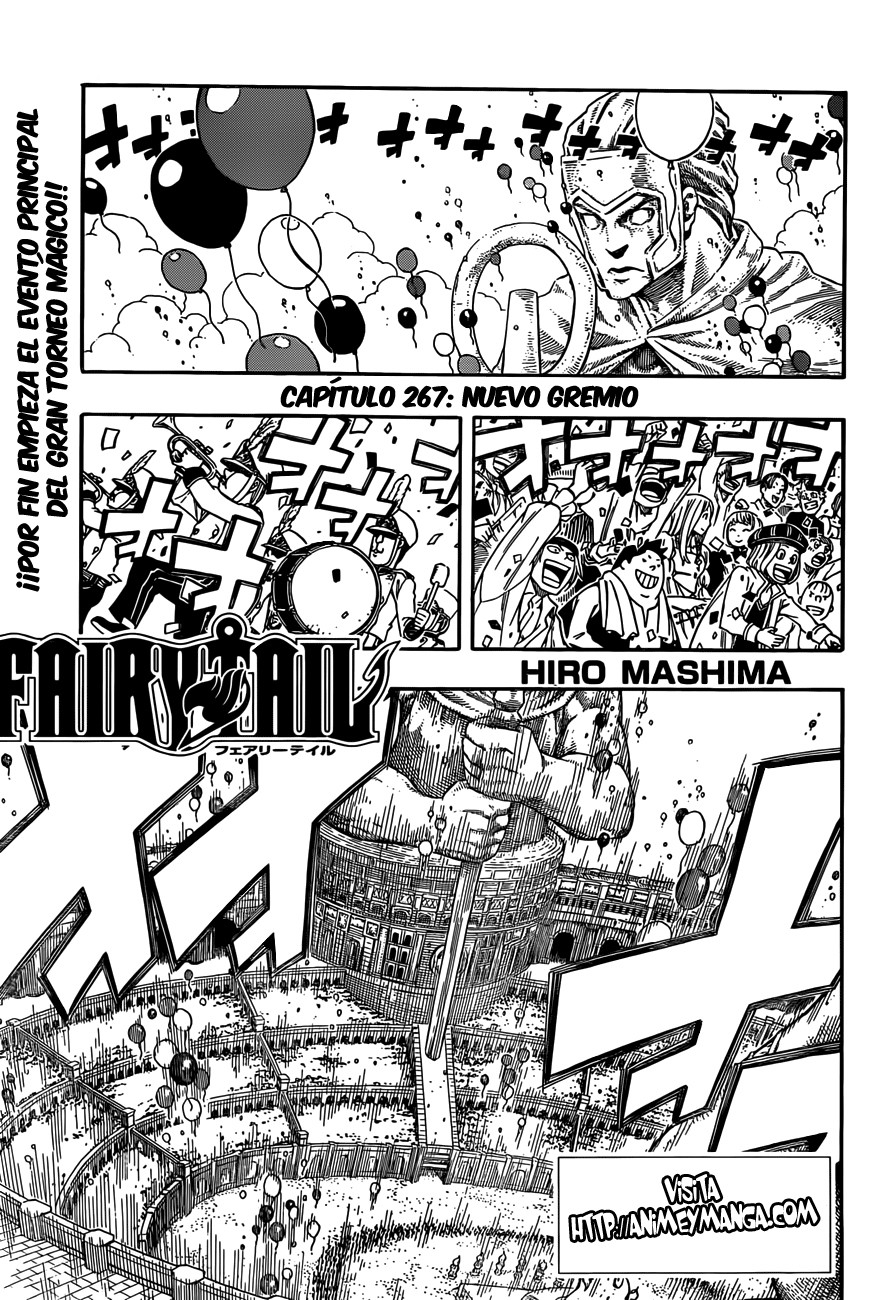 Fairy Tail Capitulo 267 Fairytail