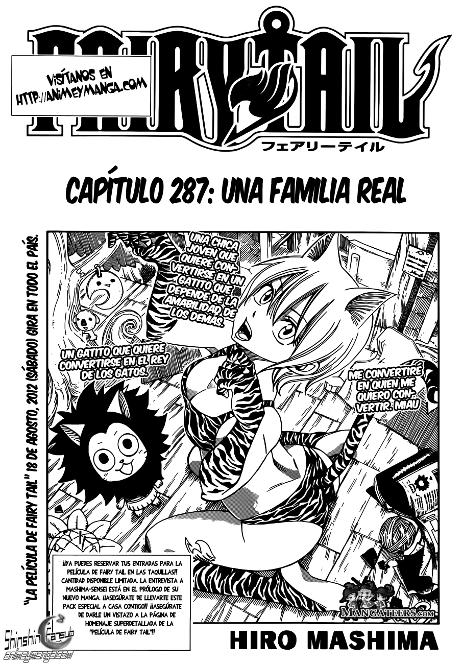 Fairy Tail Capitulo 287 Fairytail