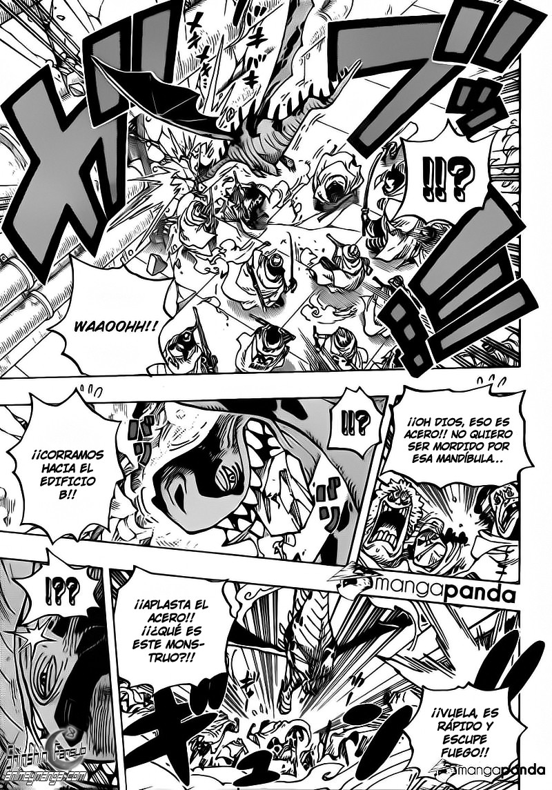 One Piece 680 - Capitan del G-5 Los Marines, KICHIKU VERGO 07