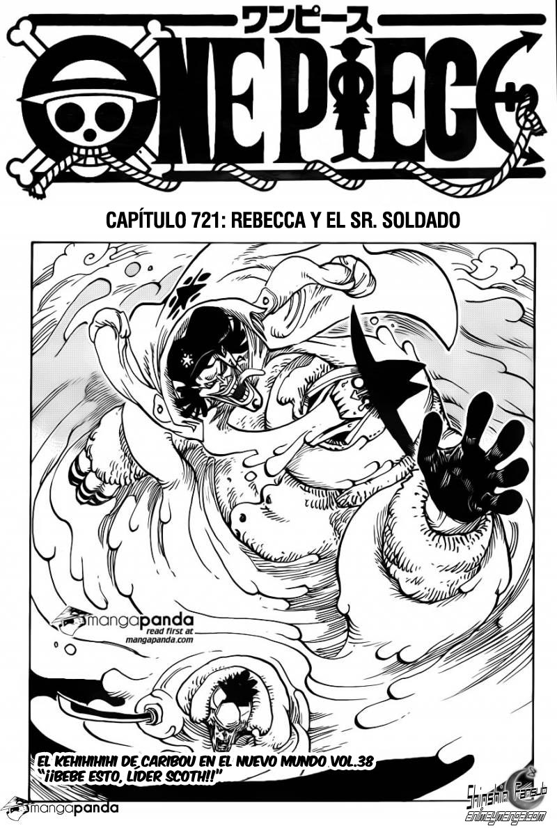 One Piece 721: Rebecca y el señor Soldado 02