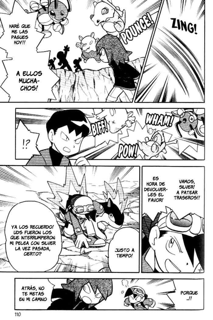 Pokemon Adventures Capitulo 110 Saga Gold y Silver Pokemonadventures4