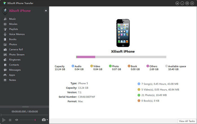 Xilisoft iPhone Transfer v5.7.13 Multilingual + Keymaker Xilisoft.iPhone.Transfer