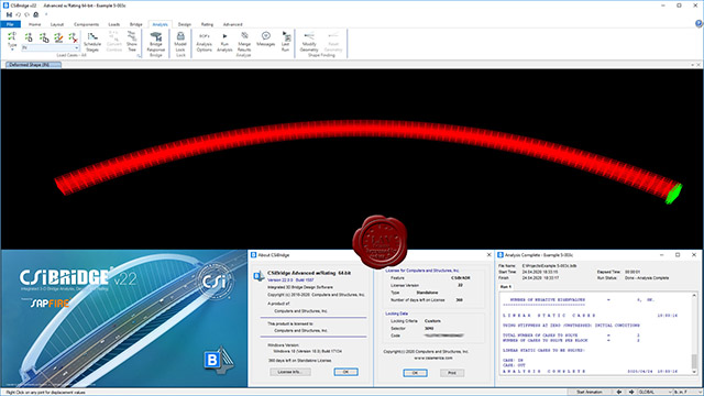 CSI Bridge Advanced with Rating v22.0.0.1587 English 64-bit CSI.Bridge.v22