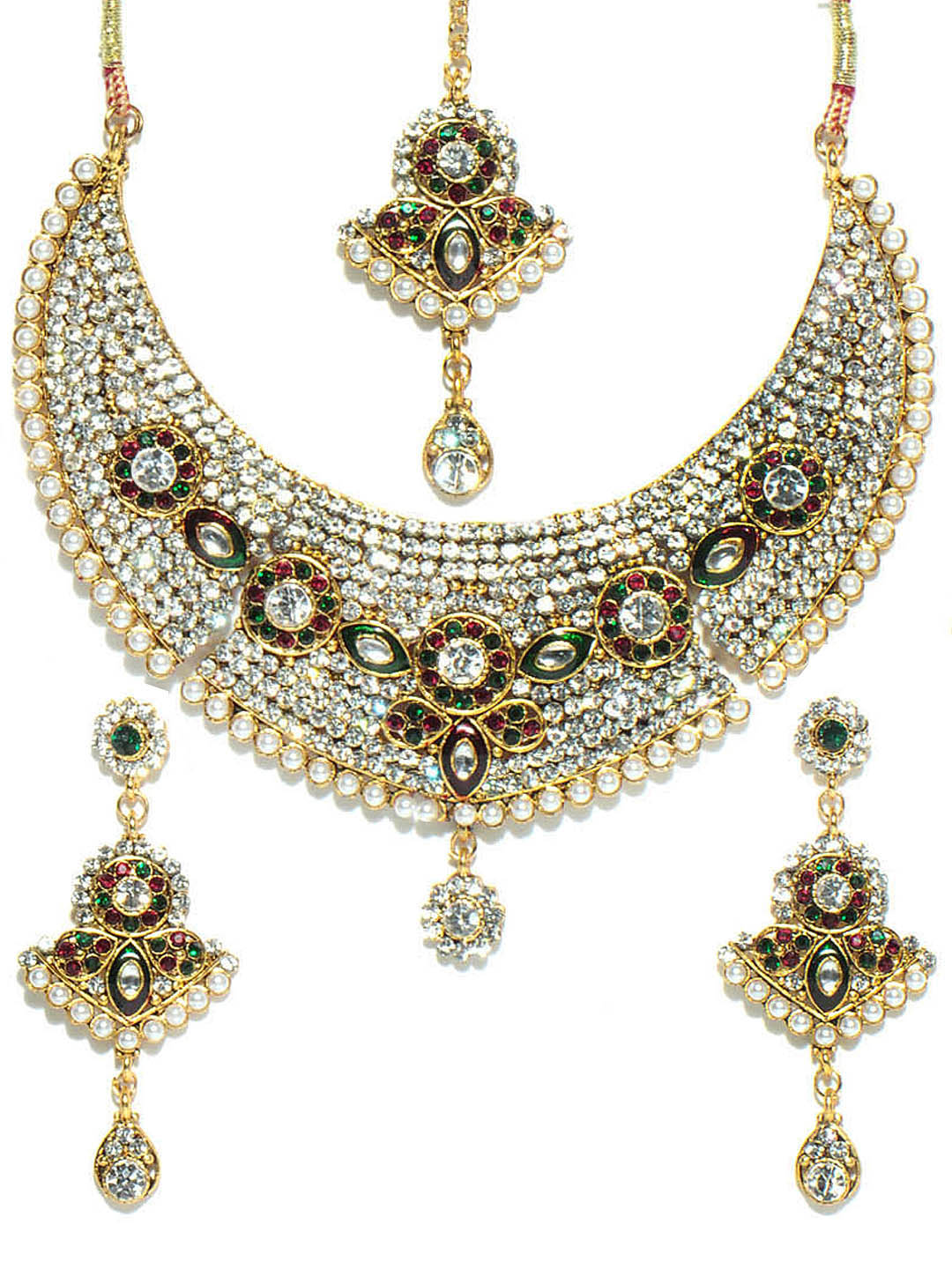 مجوهرات  هندية فخمة  Bindhani-Gold-Plated-Jewellery-Set_e99a353e953f318369254683ae1aac8e_images_1080_1440_mini