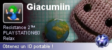 Votre ID Portable PSN Giacumiin