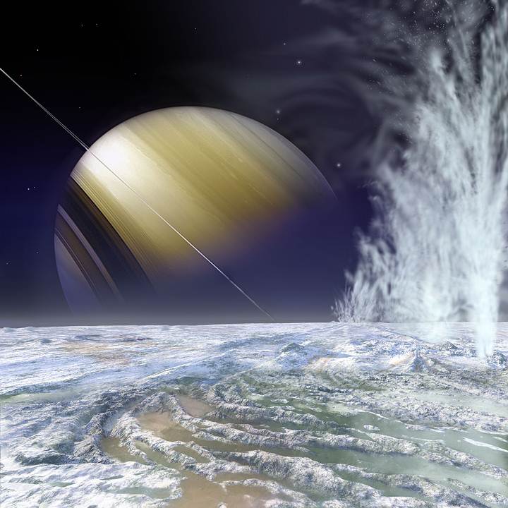 La NASA anunciará que hay «zonas habitables» en unas de las lunas de Saturno   Enceladus