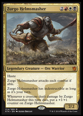 Nuevo bloque "Khans of Tarkir" Zurgohelmsmasher