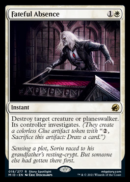 Innistrad: Midnight Hunt [HILO GENERAL] Fatefulabsence