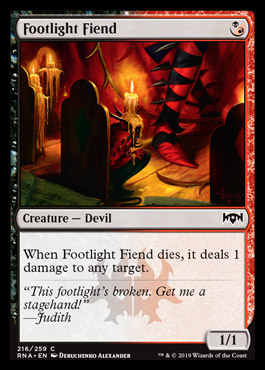 Spoilers de Ravnica Allegiance - Página 5 Footlightfiend