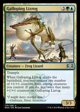 Spoilers de Ravnica Allegiance - Página 4 Gallopinglizrog