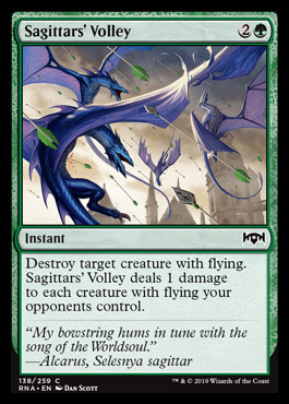 Spoilers de Ravnica Allegiance - Página 5 Sagittarsvolley