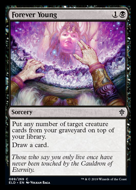 Nuevo set de otoño: Throne of Eldraine - Página 4 Foreveryoung