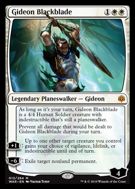 Spoilers de War of the Spark Gideonblackblade