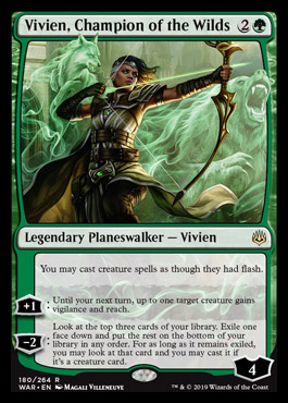 Spoilers de War of the Spark Vivienchampionofthewilds