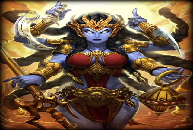 Fiches divinités et créatures - Page 2 SMITE-Kali-Concours