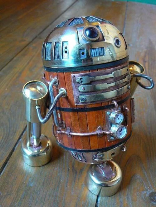 handgun adapteur! Steampunk-r2d2