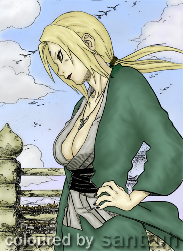  Sannins lgendaires  Tsunade_manga