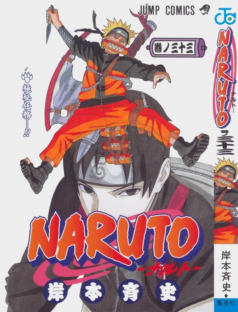 Manga Naruto Tomo 33 Portada33