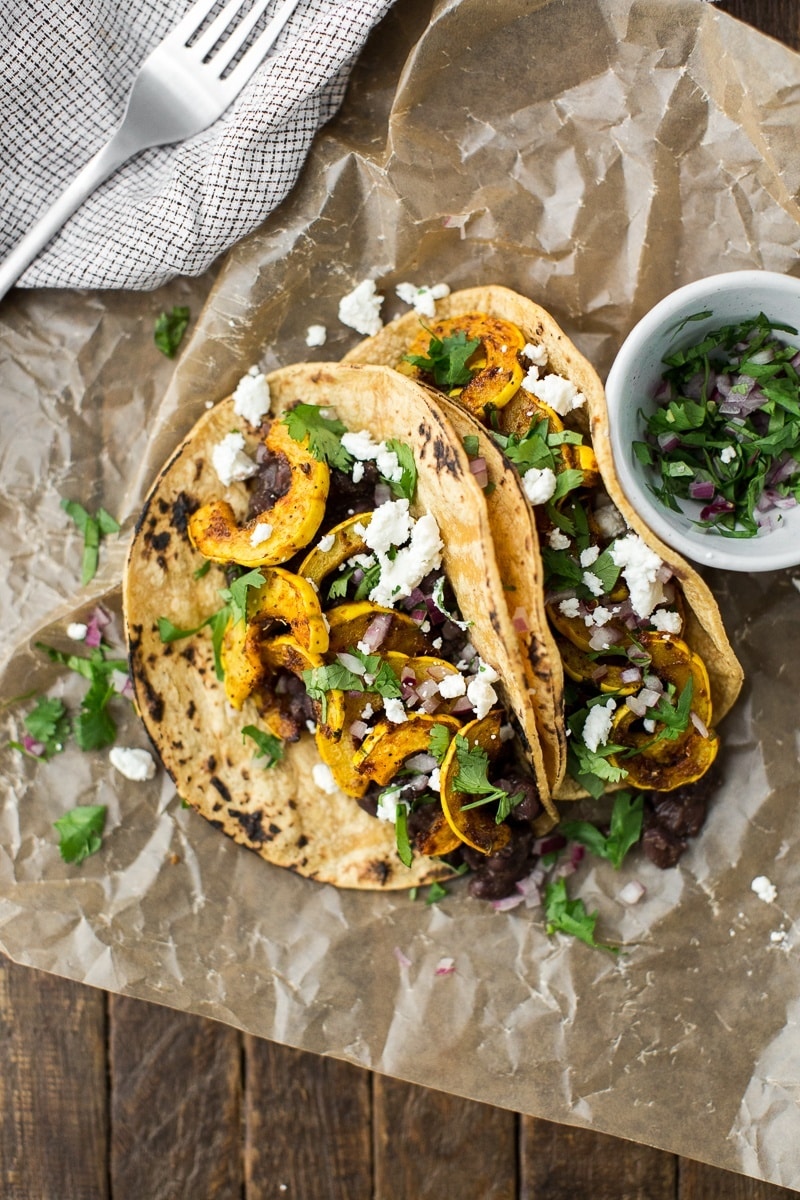 Delicata squash tacos with black beans....TNT Delicata-Squash-Tacos-with-Black-Beans-4