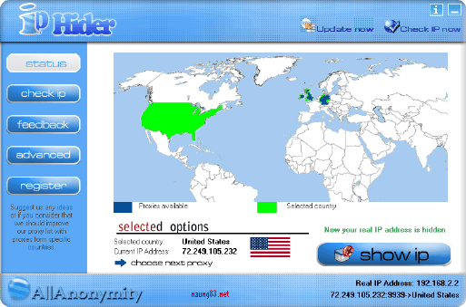 IP Hider 3.7 6 2009 Free-ip-hide