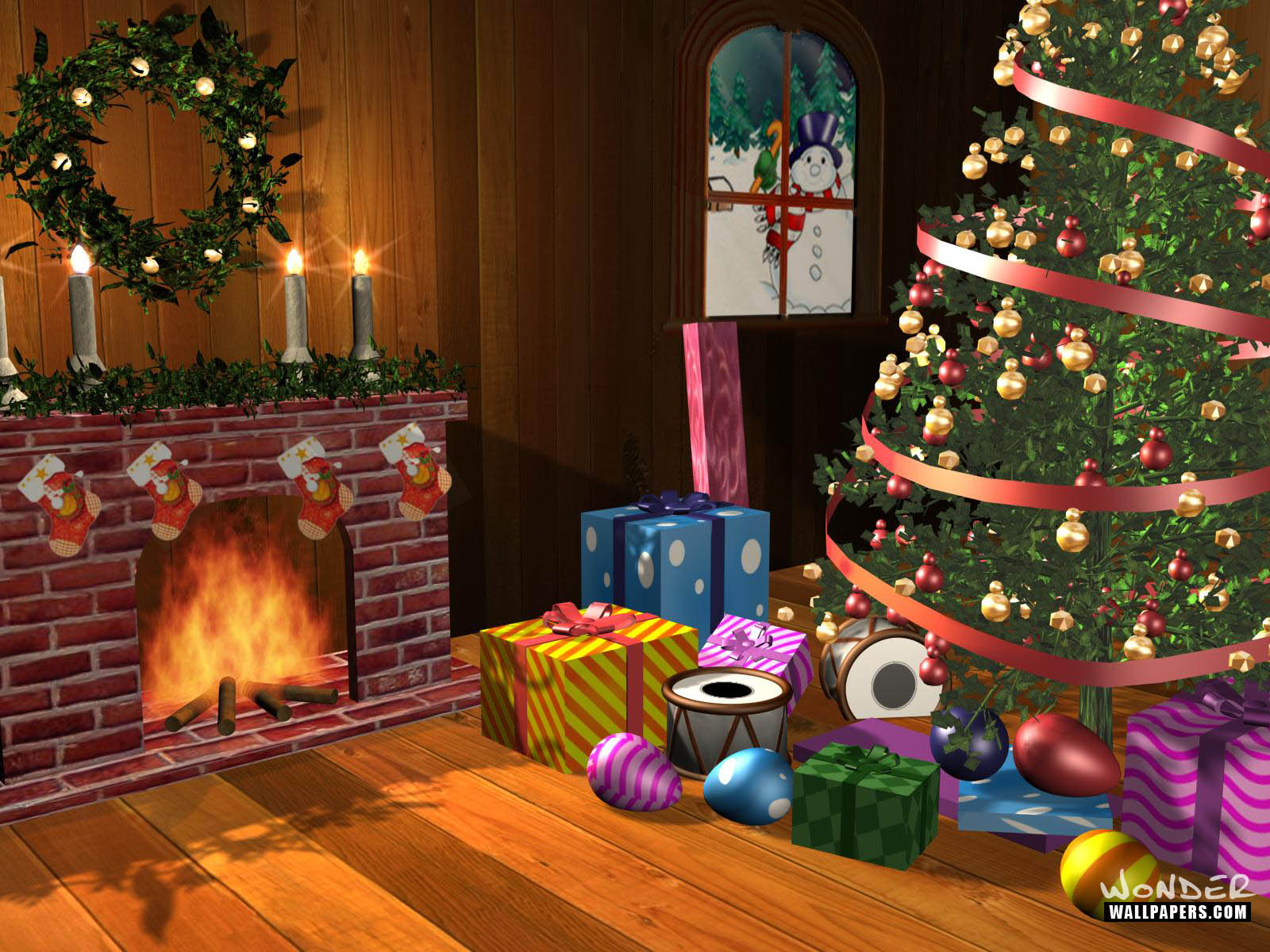 Une las imágenes - Página 7 Fondo-wallpaper-navidad-hogar-chimenea-regalos